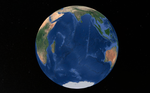 The southern Indian Ocean is a very, very big place
